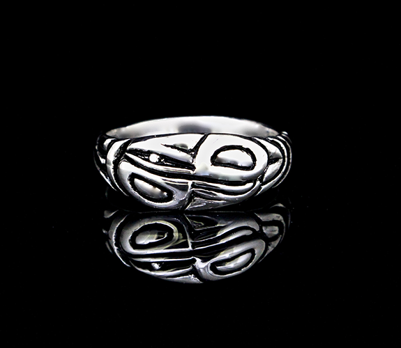 "Silver Sisters" 18k Gold and Sterling Silver Ring - Jeff Mckenzie | PNW Fine Handmade Jewelry